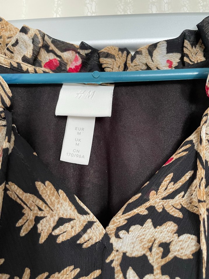 H&M Tarz Uzun Kollu Hamile Tuniği - Görsel 3