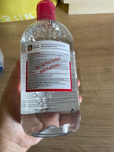 Beden Bioderma h2o sensibio Misel su