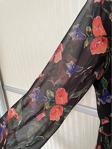 Şifon elbise - Görsel 3