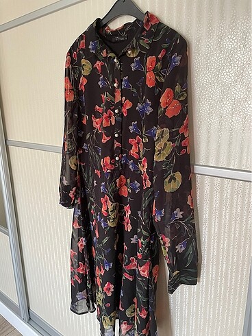 Şifon elbise - Görsel 2