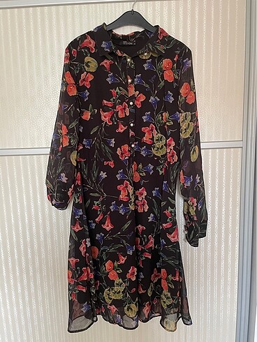 Şifon elbise - Görsel 4