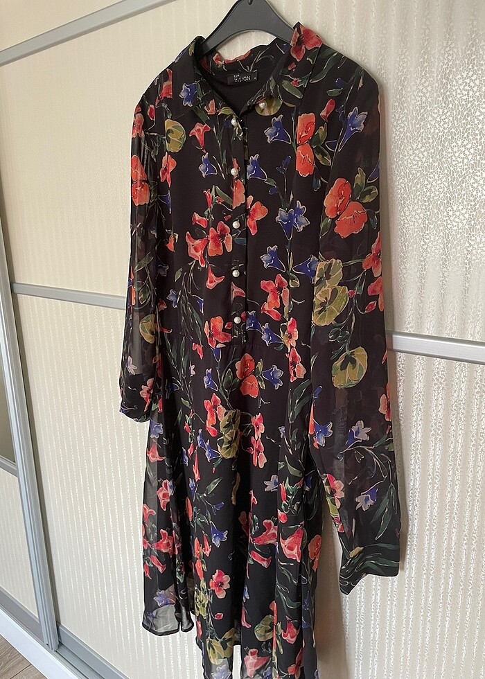 Şifon elbise - Görsel 2