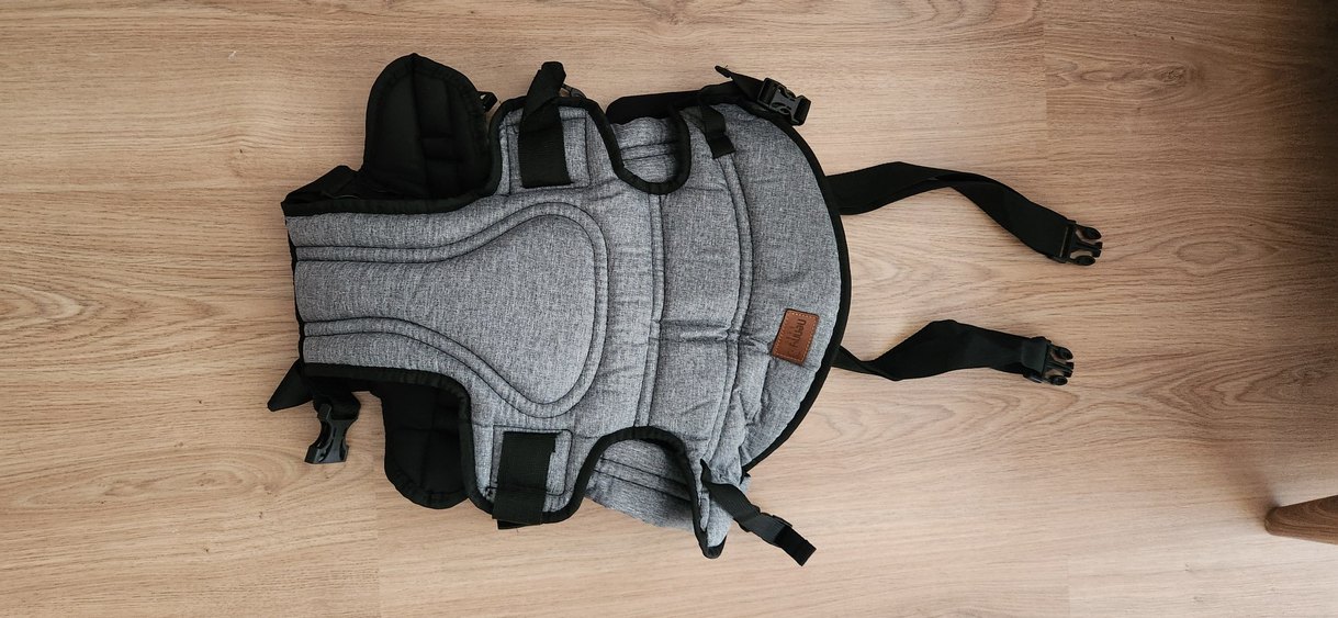 Nenny Bebek Kanguru - Ortopedik Gri - Görsel 2