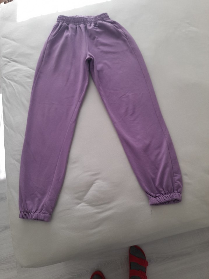 Mor Basic Kadın Eşofman Altı - Görsel 2