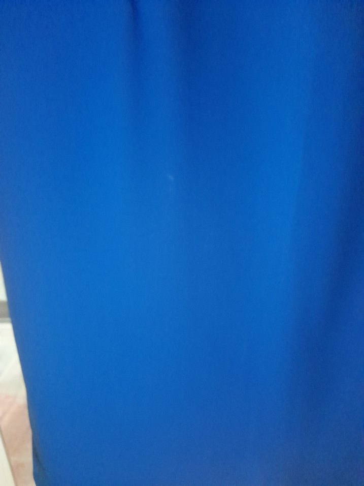 Mavi Boncuk Detaylı Kadın Triko Elbise - Görsel 3