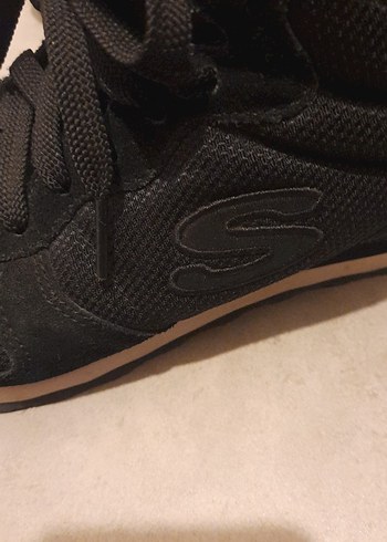 Siyah Kadın Spor Ayakkabı Velcro Detaylı - Görsel 4