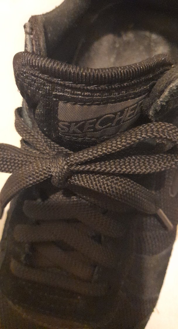 Siyah Kadın Spor Ayakkabı Velcro Detaylı - Görsel 3