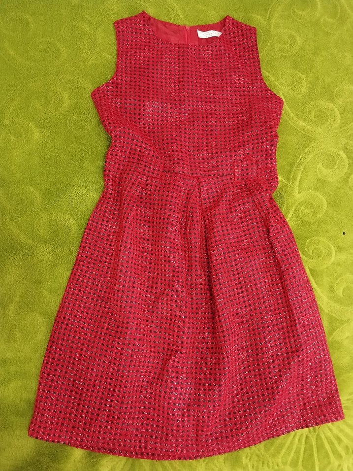 Kolsuz Kırmızı Elbise - Görsel 2