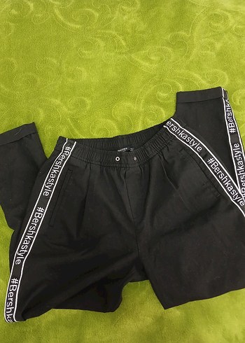 Siyah Rahat Kesim Kadın Kumaş Pantolon - Görsel 3