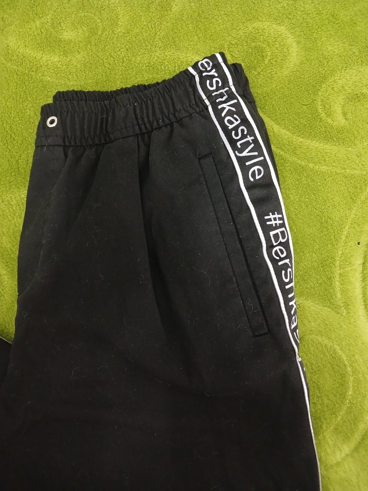 Siyah Rahat Kesim Kadın Kumaş Pantolon - Görsel 2