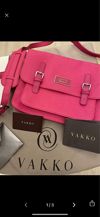 Orjinal pembe vakko canta