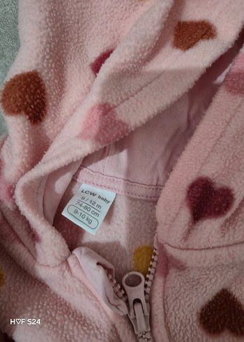 Renkli Kalp Desenli Fermuarlı Bebek Tulumu - Görsel 2