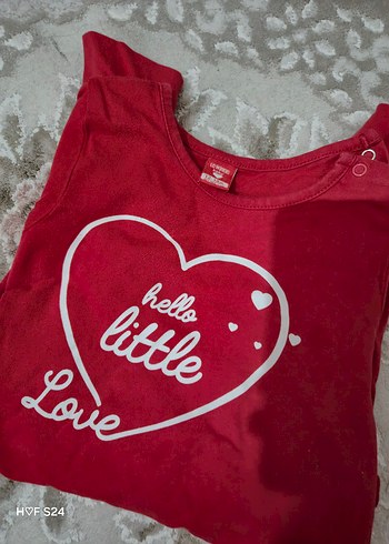 Kırmızı Örgü Desenli Bebek Kız Tulum - Görsel 2