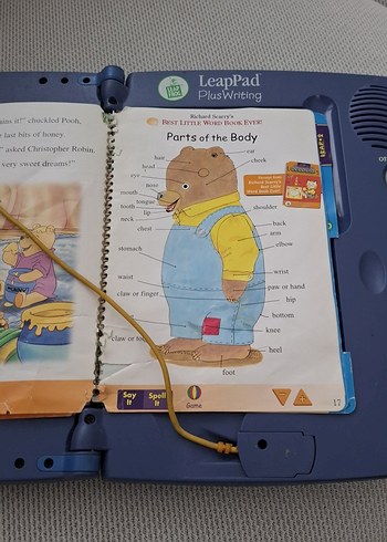  Beden LeapPad Leap Frog etkileşimli oyuncak