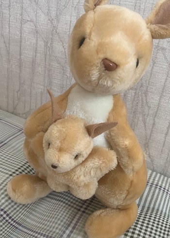 Diğer Bej Peluş Kanguru Oyuncak