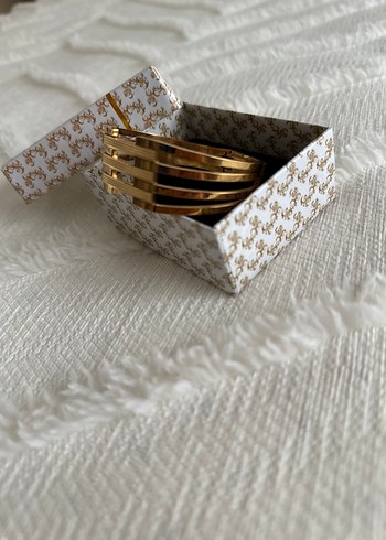 Parlak Altın Renk Bohem Yılan Desenli Bileklik - Görsel 3