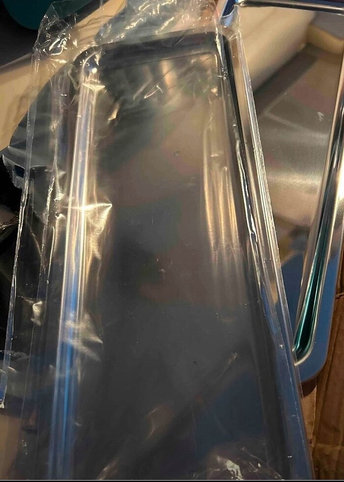 Çelik sunum tepsi - Görsel 2