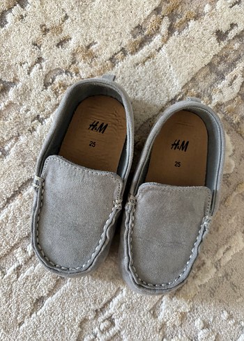 Gri Erkek Çocuk Süet Makosen - Görsel 3