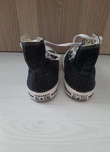 38 Beden siyah Renk Siyah converse bot