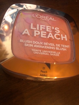 Loreal life?s a peach allık