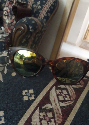 Beden kahverengi Renk Retro Vintage Kahverengi Kadın Gözlüğü