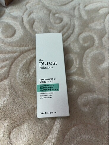 The purest niacimine serum
