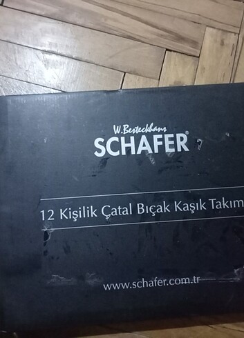 Schafer 12 kişilik Çatal bıçak seti 