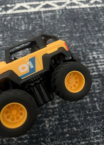 Beden Sarı Mini Oyuncak Jeep Araba