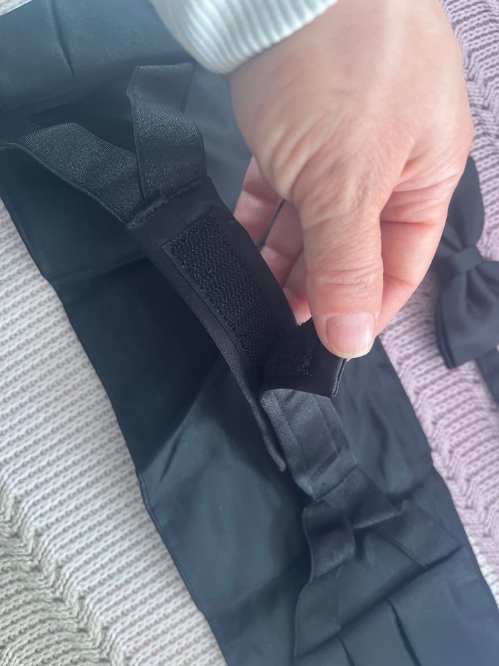 Siyah Gotik Erkek Papyon Seti - Görsel 3