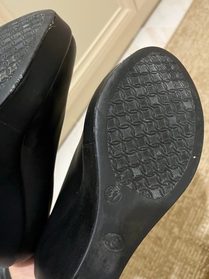 Kadın Siyah Topuklu Laced Stiletto - Görsel 5