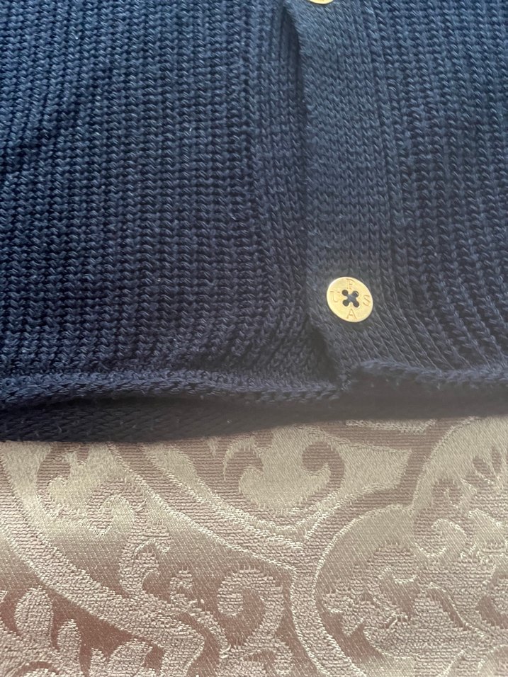 Düğmeli Siyah Kadın Triko Hırka - Görsel 2