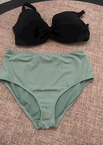 Bohem Tarzında Khaki Mini Bikini Altı