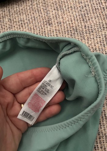diğer Beden Bohem Tarzında Khaki Mini Bikini Altı