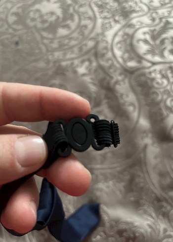 Klasik Mavi Erkek Kravat - Görsel 2