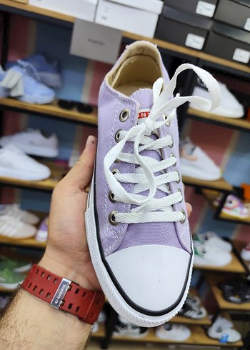 Converse Lila Bağcıklı Kadın Spor Ayakkabı