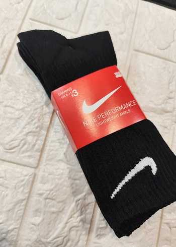 Beden Nike Performans Siyah çorap 6 lı paket