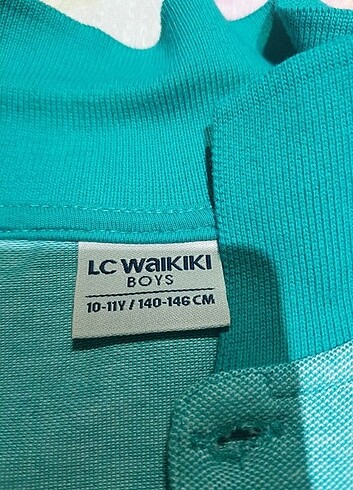 10 Yaş Beden turkuaz Renk Lc waikiki erkek çocuk tişört