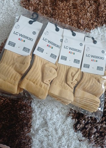 LC Waikiki Sarı Kız Çorabı 23-26 - Görsel 2
