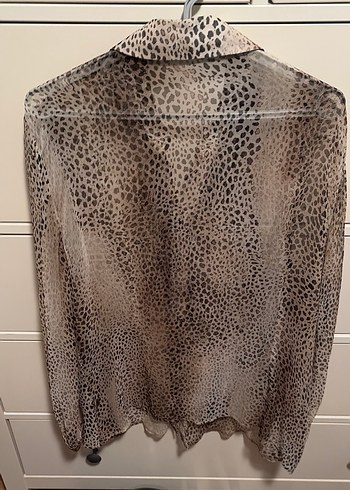 Şifon baskılı Spozio buluz - Görsel 3