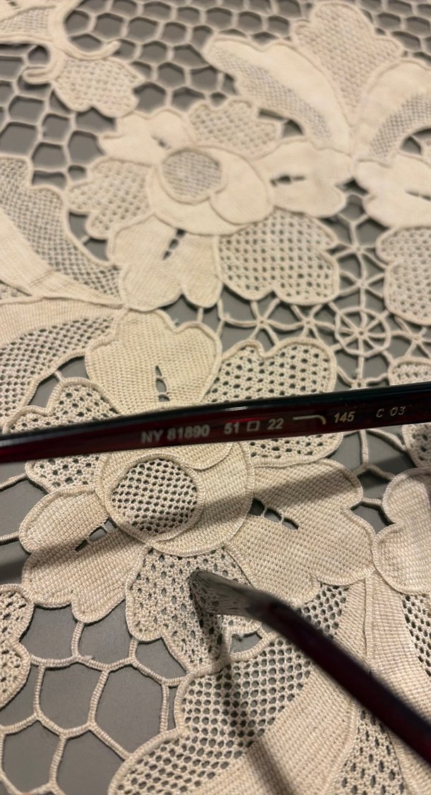 Bordo Dantel Detaylı Retro Kadın Güneş Gözlüğü - Görsel 4