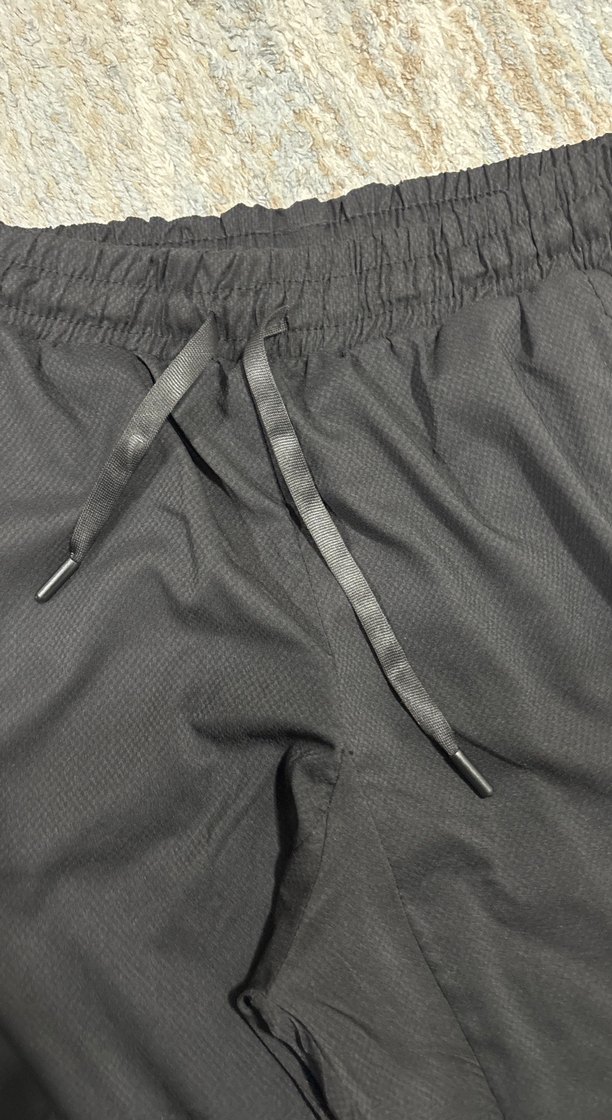 Siyah erkek Spor Rahat Kesim eşofman altı - Görsel 4