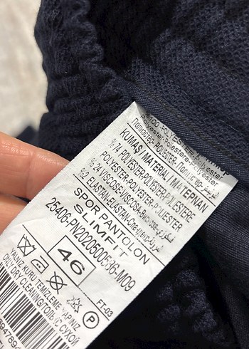 Lacivert Bağcıklı Erkek Spor Pantolon - Görsel 7