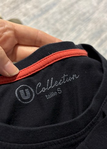 Siyah Baskılı Erkek  Tişörtü - Görsel 4