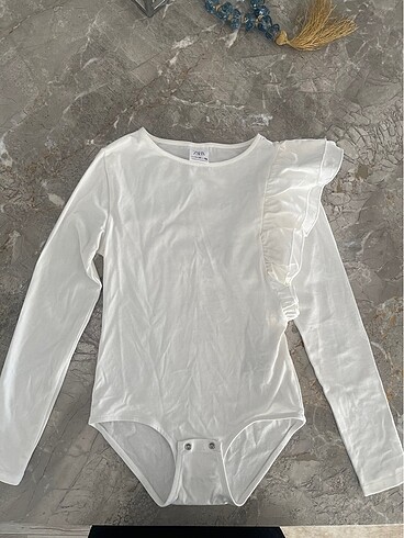 Zara alttan çıtçıtlı kız çocuk body
