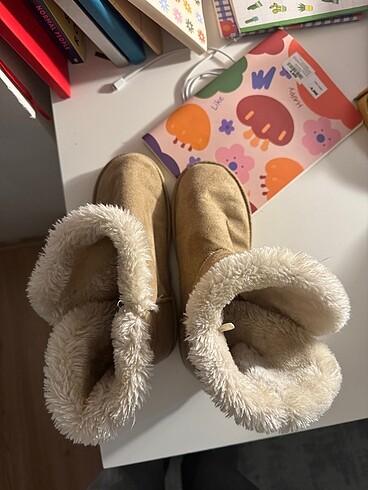 38,5 Beden camel Renk ugg tarz bot