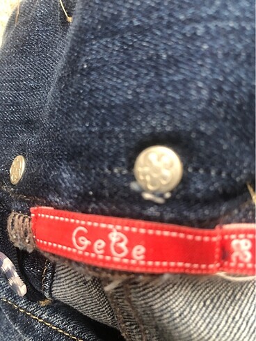 Hamile kot pantolonu tulum - Görsel 6