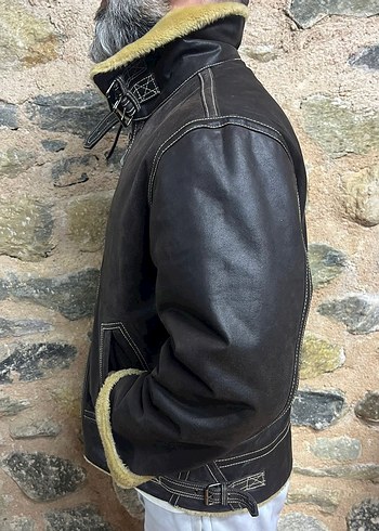Deri Mont Shearling - Görsel 3