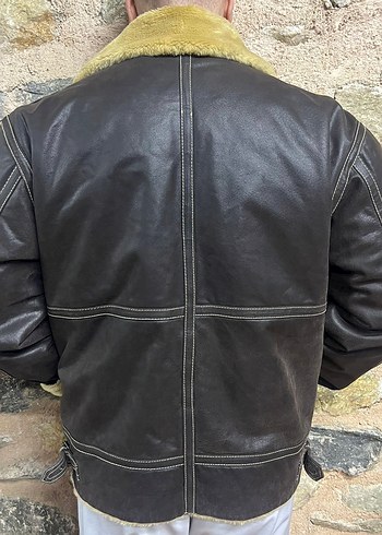 Deri Mont Shearling - Görsel 5