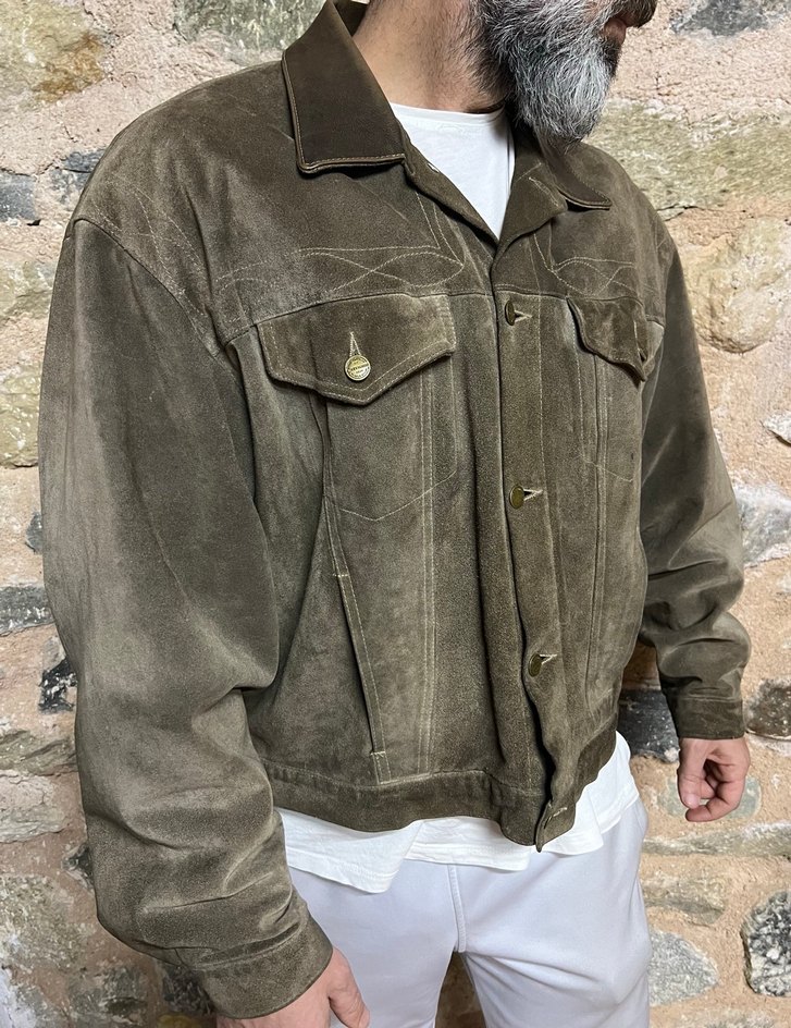 Deri Ceket Trucker Chevignon - Görsel 3