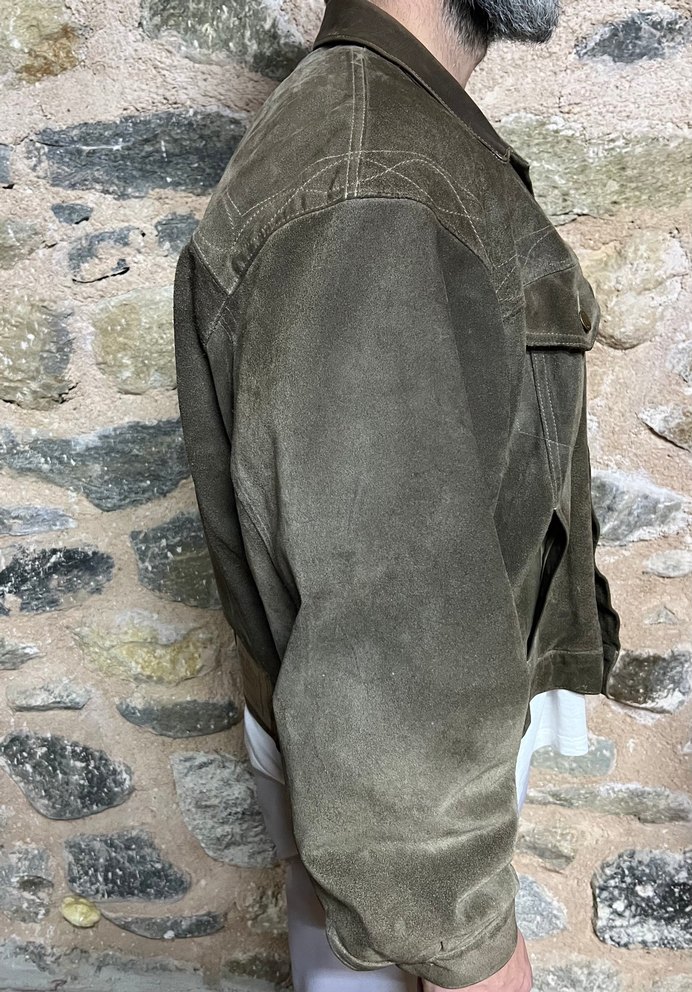 Deri Ceket Trucker Chevignon - Görsel 5